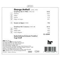 George Antheil (1900-1959): Symphonien Nr.4 & 5 - CPO 0761203970629 - (CD / Titel: A-G)