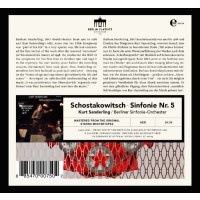 Dmitri Schostakowitsch (1906-1975): Symphonie Nr.5 - Berlin Cla 0300750BC - (CD / Titel: A-G)