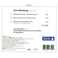 Kurt Atterberg (1887-1974): Klavierkonzert op.37 - CPO 0761203973224 - (CD / K)