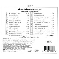 Clara Schumann (1819-1896): Sämtliche Klavierwerke -...