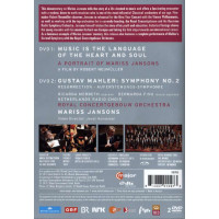 Mariss Jansons - Music is the Language of the Heart & Soul - CMajor 0814337010973 - (DVD Video / Classic)