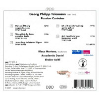 Georg Philipp Telemann (1681-1767): Passions-Kantaten -...