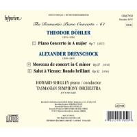 Theodor Döhler (1814-1856): Klavierkonzert A-Dur op. 7 - Hyperion 0034571179506 - (CD / Titel: H-Z)