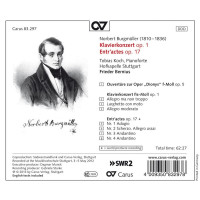 Norbert Burgmüller (1810-1836): Klavierkonzert op.1...