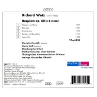 Richard Wetz (1875-1935): Requiem op.50 - CPO...