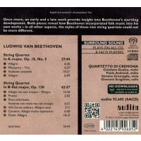 Ludwig van Beethoven (1770-1827): Sämtliche Streichquartette Vol.6 - Audite 1092685ADT - (Classic / SACD)