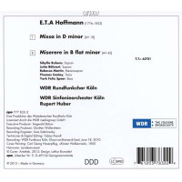 E.T.A. Hoffmann (1776-1822): Messe d-moll - CPO CPO777832...