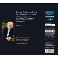 Johann Sebastian Bach (1685-1750): Kantaten BWV 56,82,158 - Oehms 4260034868878 - (CD / Titel: H-Z)