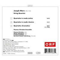 Joseph Marx (1882-1964): Streichquartette Nr.1-3 - CPO...