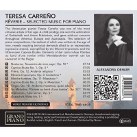 Teresa Carreno (1853-1917): Klavierwerke - Grand Hote...