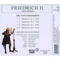 Friedrich II.von Preussen "Friedrich der Große" (1712-1786): Flötenkonzerte Nr.1-4 - Studios Berlin 4039118203269 - (CD / Titel: A-G)