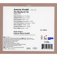 Antonio Vivaldi (1678-1741): Tito Manlio RV 738 - CPO...