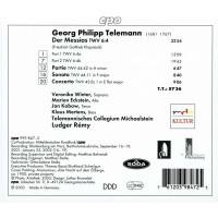 Georg Philipp Telemann (1681-1767): Der Messias - CPO 0761203984725 - (CD / Titel: A-G)