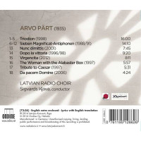 Arvo Pärt: Triodion - Ondine 0761195128626 - (CD / T)