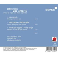 Peteris Vasks: Vox Amoris - Werke für Violine & Streichorchester - Wergo 4010228675023 - (CD / Titel: H-Z)