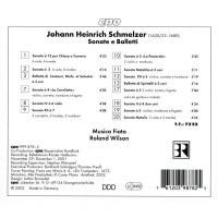 Johann Heinrich Schmelzer (1623-1680): 14 Sonate &...