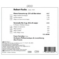 Robert Fuchs (1847-1927): Klavierkonzert op.27 - CPO 0761203989324 - (CD / Titel: H-Z)