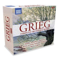 Edvard Grieg (1843-1907): Sämtliche Orchesterwerke - Naxos 0747313801534 - (CD / Titel: A-G)