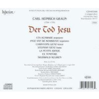 Carl Heinrich Graun (1703-1759): Der Tod Jesu - Hyperion 0034571174464 - (CD / Titel: A-G)