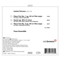 Louise Farrenc (1804-1875): Sextett op.40 für Klavier & Bläserquintett - CPO 0761203725625 - (CD / Titel: H-Z)