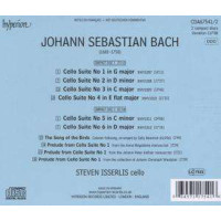 Johann Sebastian Bach (1685-1750): Cellosuiten BWV 1007-1012 - Hyperion 0034571175416 - (CD / Titel: H-Z)