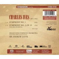 Charles Ives (1874-1954): Symphonien Nr. 1 & 2 -...