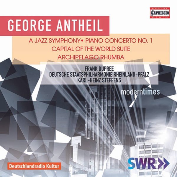 George Antheil (1900-1959): Jazz Symphony für 3 Klaviere & Orchester - Capriccio 0845221053097 - (CD / Titel: A-G)