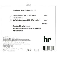 Ermanno Wolf-Ferrari (1876-1948): Cellokonzert op.31 - CPO 0761203927821 - (CD / Titel: A-G)