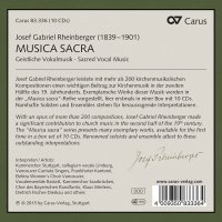 Josef Rheinberger (1839-1901): Musica Sacra - Geistliche...