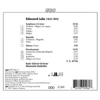 Edouard Lalo (1823-1892): Symphonie g-moll - CPO...