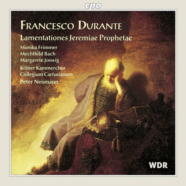 Francesco Durante (1684-1755): Lamentationes Jeremiae Prophetae - CPO 0761203932528 - (CD / Titel: A-G)