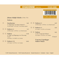 Johann Adolph Scheibe (1708-1776): Sinfonias - Chandos 0095115069622 - (CD / Titel: H-Z)