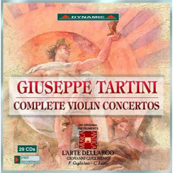 Giuseppe Tartini (1692-1770): Sämtliche Violinkonzerte - Dynamic 8007144077136 - (CD / Titel: A-G)