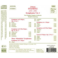 Johann Stamitz (1717-1757): Symphonien Vol.1 - Naxos 0730099419420 - (CD / Titel: H-Z)