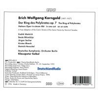 Erich Wolfgang Korngold (1897-1957): Der Ring des...