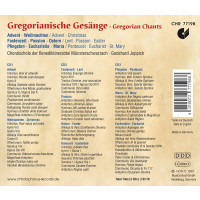 Gregorianische Gesänge - Christophorus 4010072771988...