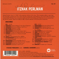 Itzhak Perlman - Violin Encores - Warner Cla 2564613029 -...