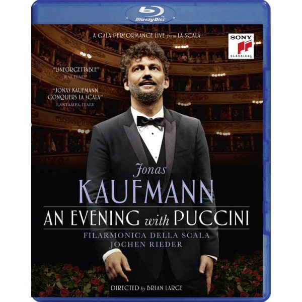 Jonas Kaufmann – An Evening with Puccini (Ein Konzert in der Mailänder Scala) - Sony Class 88875130259 - (Blu-ray Video / Classic)