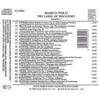 Antonin Dvorak (1841-1904): Marco Polo-Sampler "Label of Discovery" - MarcoPolo 4891030230019 - (CD / Titel: # 0-9)