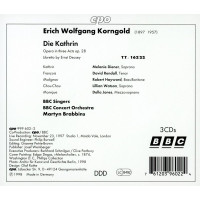 Erich Wolfgang Korngold (1897-1957): Die Kathrin - CPO 0761203960224 - (CD / Titel: A-G)