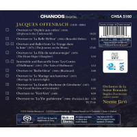 Jacques Offenbach (1819-1880): Ouvertüren - Chandos...