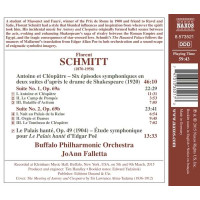 Florent Schmitt (1870-1958): Antoine et Cleopatre op.69 -...