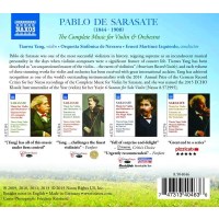 Pablo de Sarasate (1844-1908): Sämtliche Werke für Violine & Orchester - Naxos 0747313404636 - (CD / Titel: H-Z)