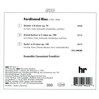 Ferdinand Ries (1784-1838): Klavierquintett op.74 - CPO...