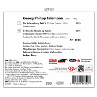 Georg Philipp Telemann (1681-1767): Die Auferstehung TWV...