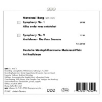 Natanael Berg (1879-1957): Symphonien Nr.1 & 2 - CPO 0761203732425 - (CD / Titel: H-Z)