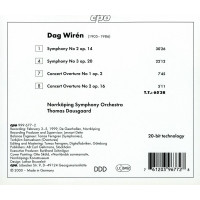 Dag Wiren (1905-1986): Symphonien Nr.2 & 3 - CPO...