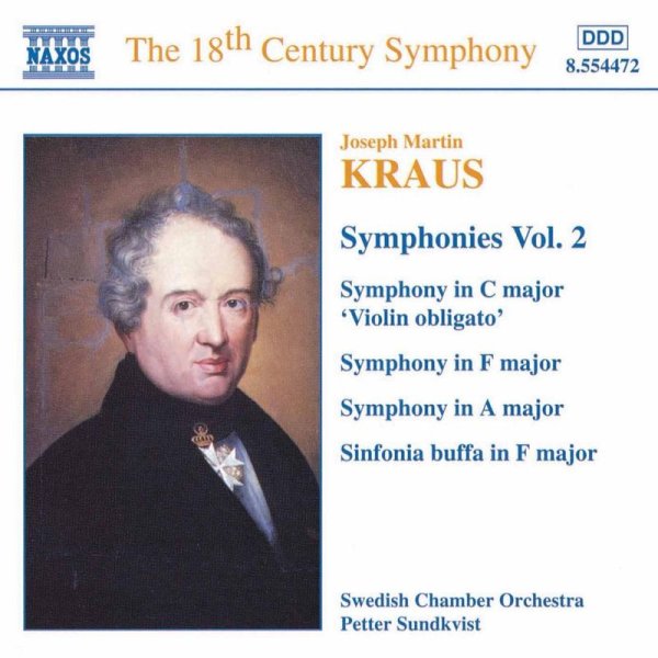 Josef Martin Kraus (1756-1792): Symphonien C-Dur,F-Dur,A-Dur - Naxos 0636943447222 - (CD / Titel: H-Z)