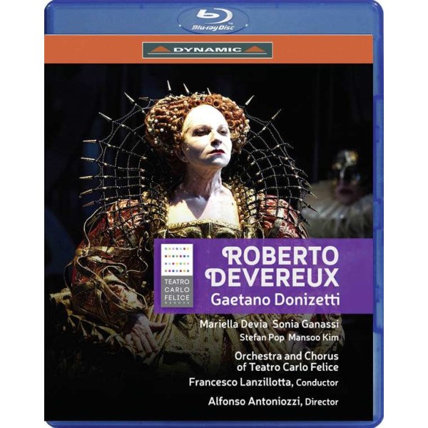 Gaetano Donizetti (1797-1848): Roberto Devereux - Dynamic 8007144577551 - (Blu-ray Video / Classic)