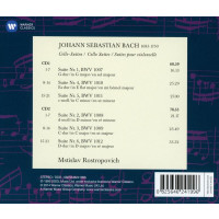 Johann Sebastian Bach (1685-1750): Cellosuiten BWV 1007-1012 - Warner Cla 2564624199 - (CD / Titel: H-Z)